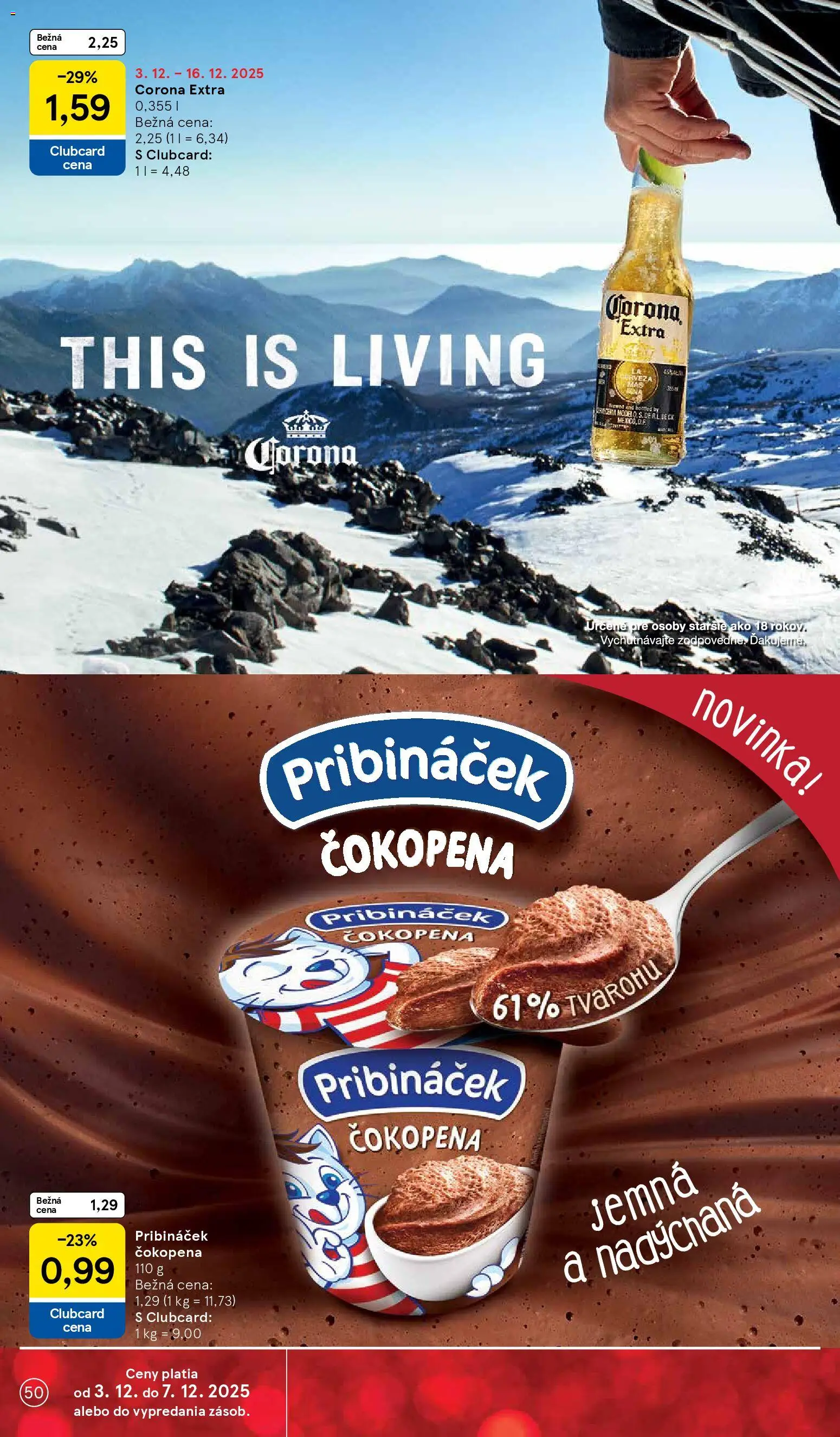 Nové Tesco akcie – leták je platný od 03.12.2025 | Strana: 50