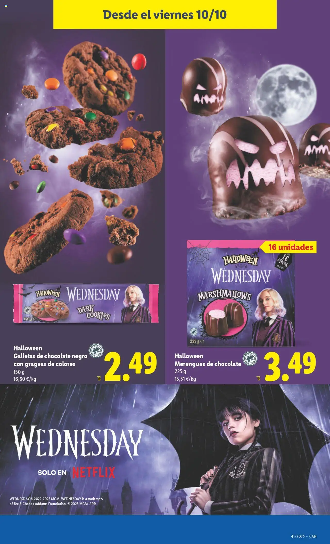 Lidl - Canarias │ válido desde el 06.10.2025 | Página: 35 | Productos: Chocolate, Galletas