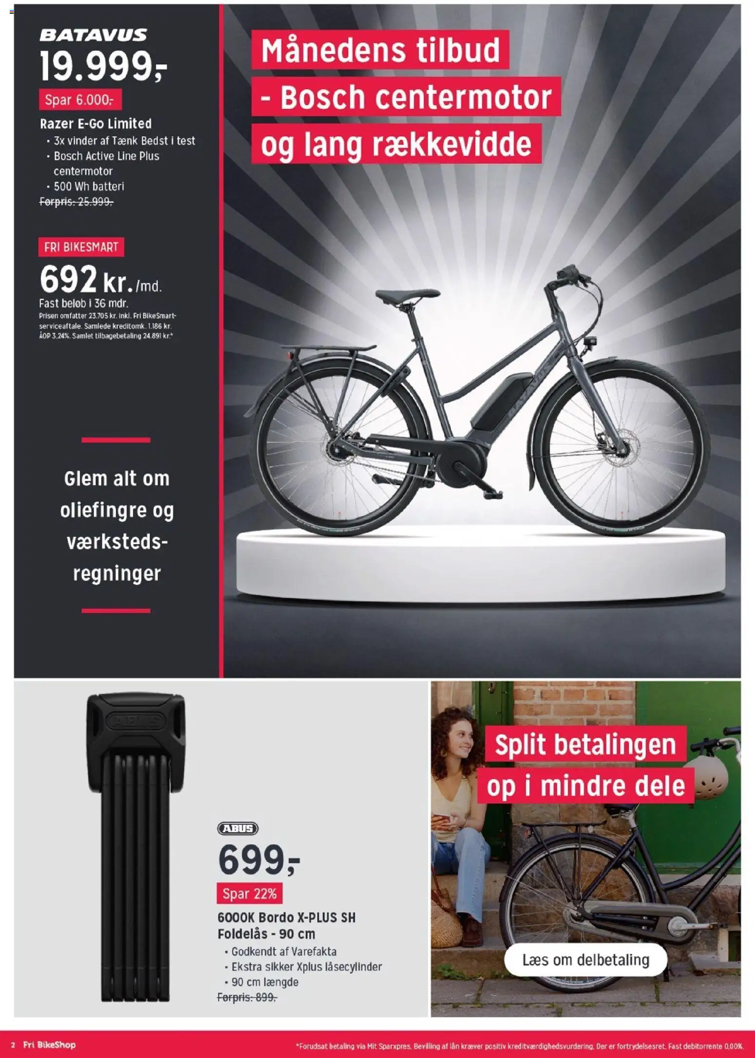 Fri BikeShop tilbudsavis – gyldig fra 29.12.2025 | Side: 2 | Produkter: Batteri