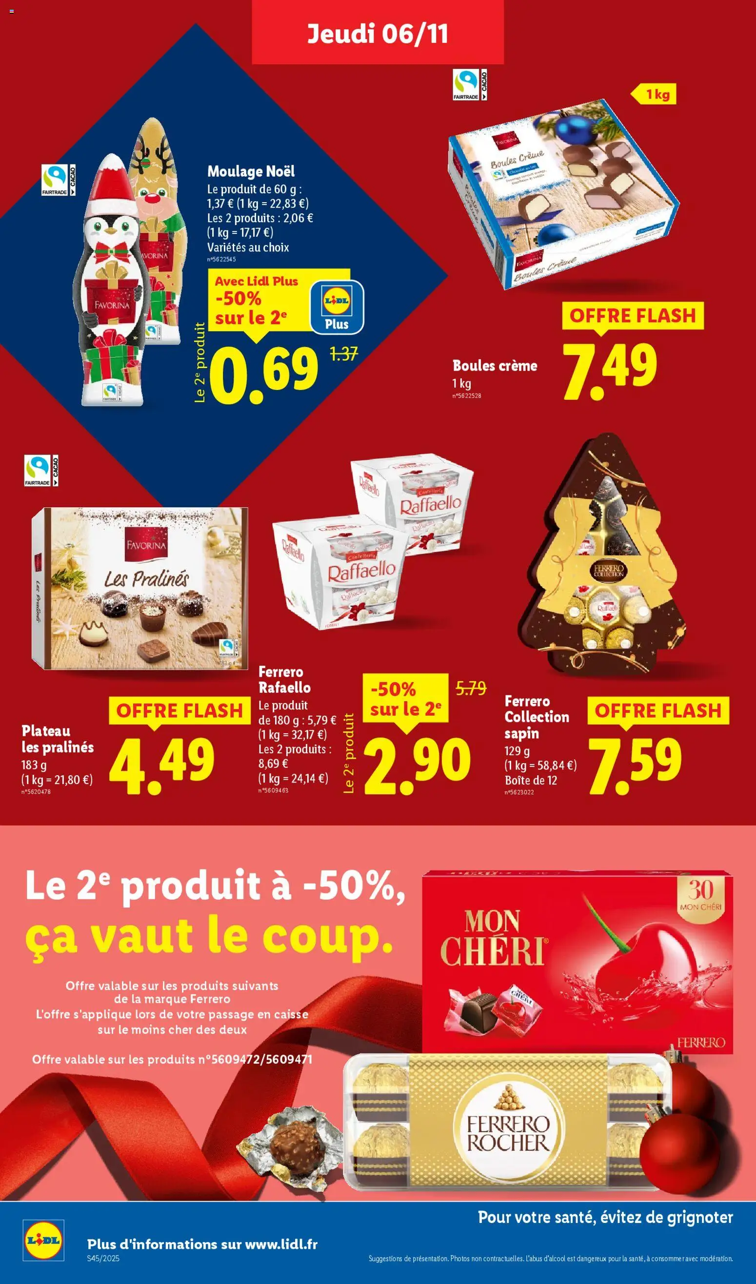 {H1} | Page: 36 | Produits: Plateau, Ferrero rocher, Raffaello, Crème