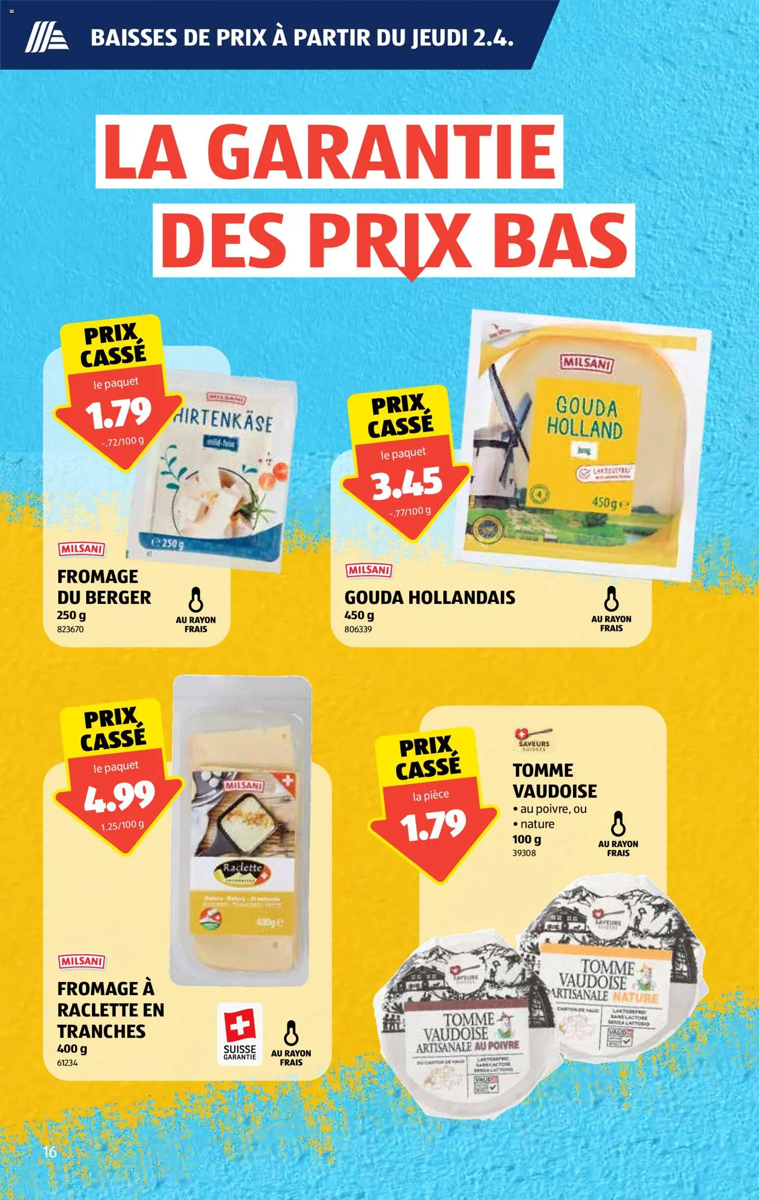 Aldi aktionen FR – gültig ab 02.04.2026 | Seite: 17 | Produkte: Gouda, Raclette