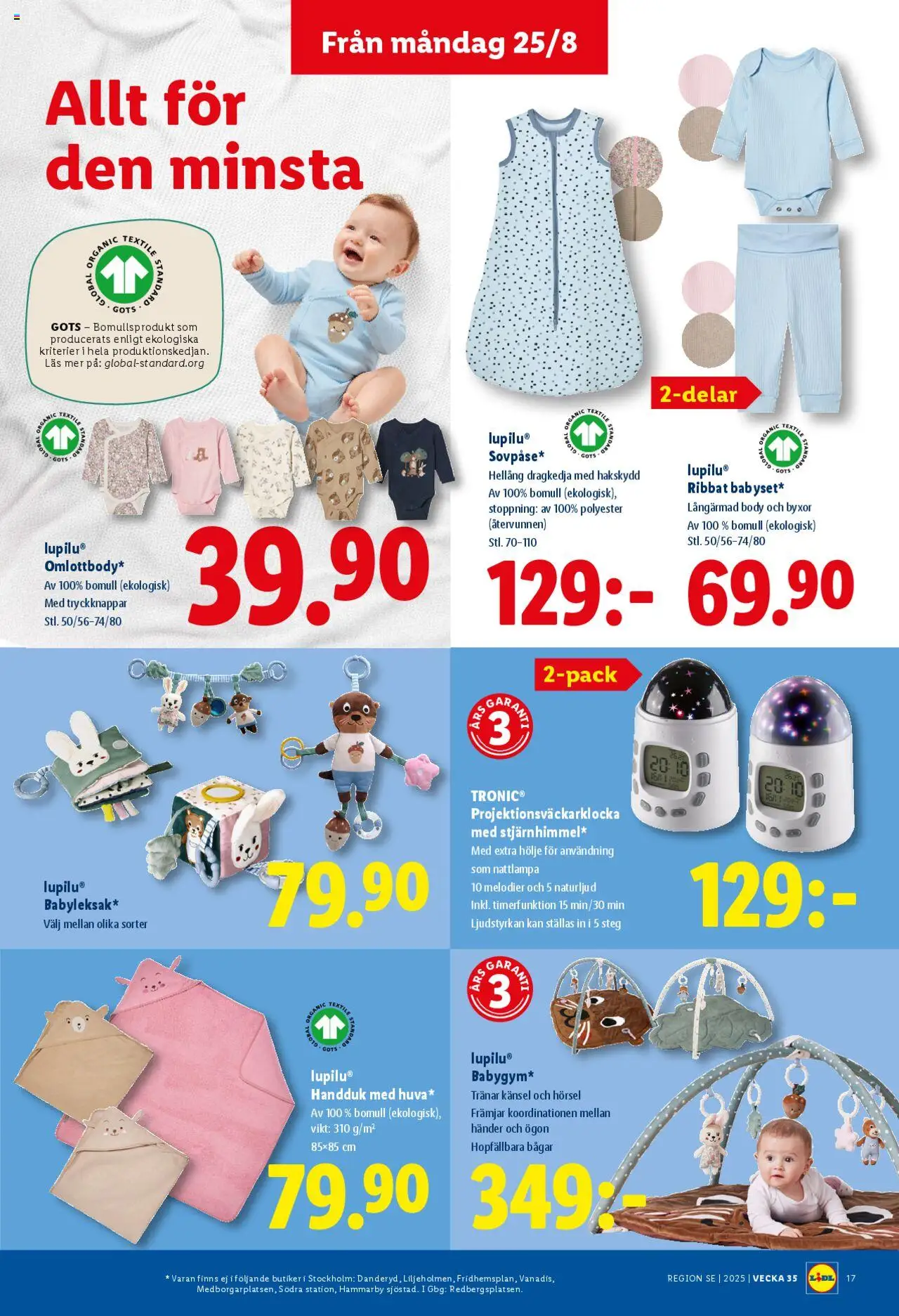 Lidl reklamblad aktuell från 25.08.2025 | Sida: 19 | Produkter: Handduk, Byxor