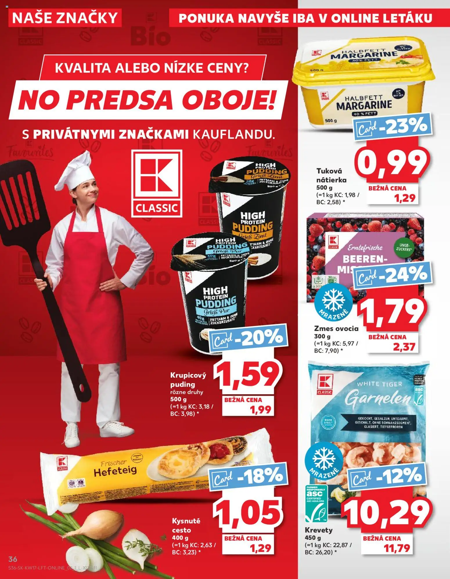 Nové Kaufland akcie – leták je platný od 23.04.2026 | Strana: 36