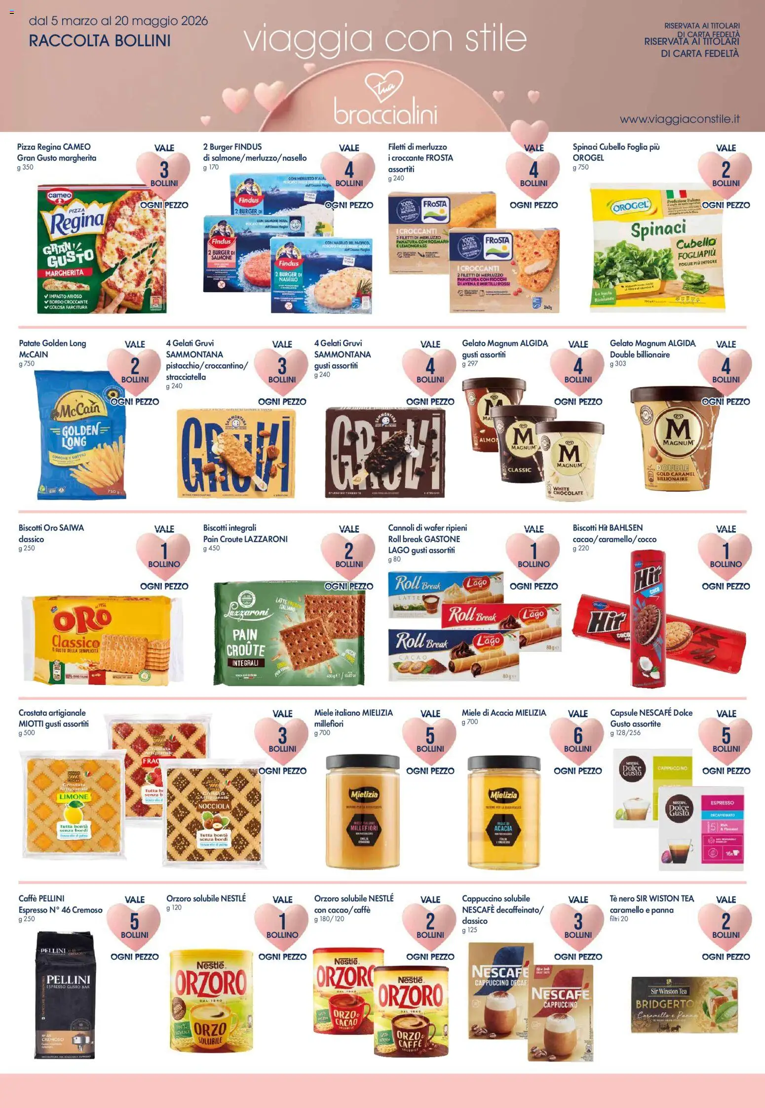 Volantino Famila del 05.03.2026 | Pagina: 4 | Prodotti: Limone, Spinaci, Cacao, Miele