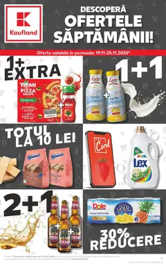 Ofertele Kaufland valabile de la 19.11.2025