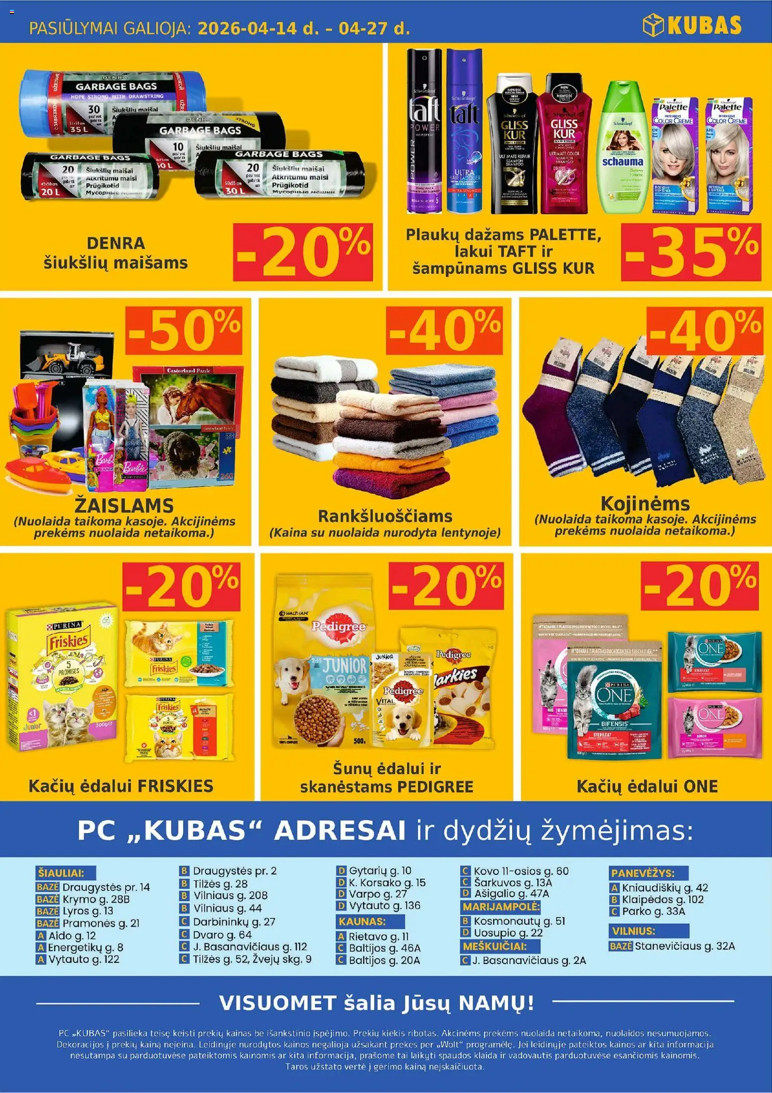 Kubas akcijos nuo 14.04.2026 | Puslapis: 12