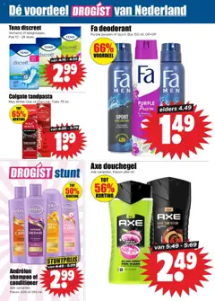 Dirk - Folder week - Voorbeeld van een folder van Dirk, geldig van 15.10.2025 | Pagina: 26 | Producten: Deodorant, Tandpasta, Shampoo, Conditioner