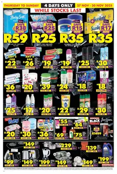 Shoprite specials catalogue – valid from 27.11.2025 | Page: 4