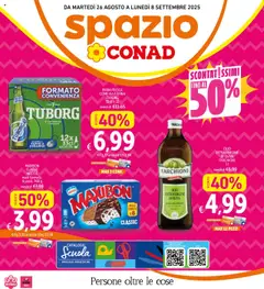 Anteprima del volantino Volantino Spazio Conad valido a partire dal 26.08.2025