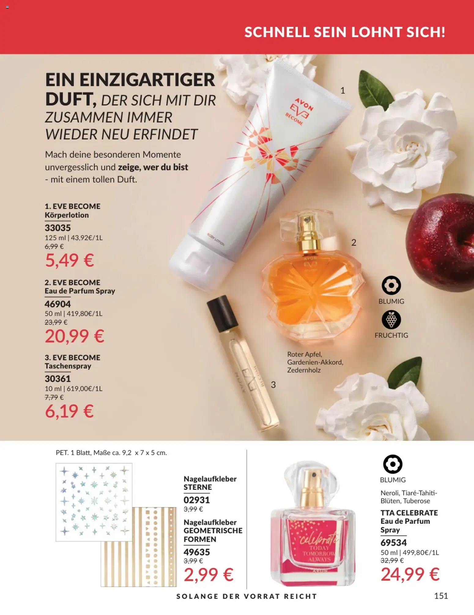 AVON Katalog Februar 2026 – gültig ab 01.02.2026 | Seite: 151 | Produkte: Parfüm, Body Lotion, Körperlotion, Eau de Parfum