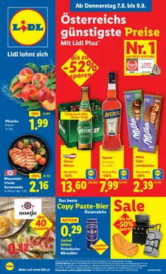 Vorschau von dem Prospekt - Lidl Flugblatt - Oberpullendorf, Güssing, Oberwart gültig ab 07.08.2025