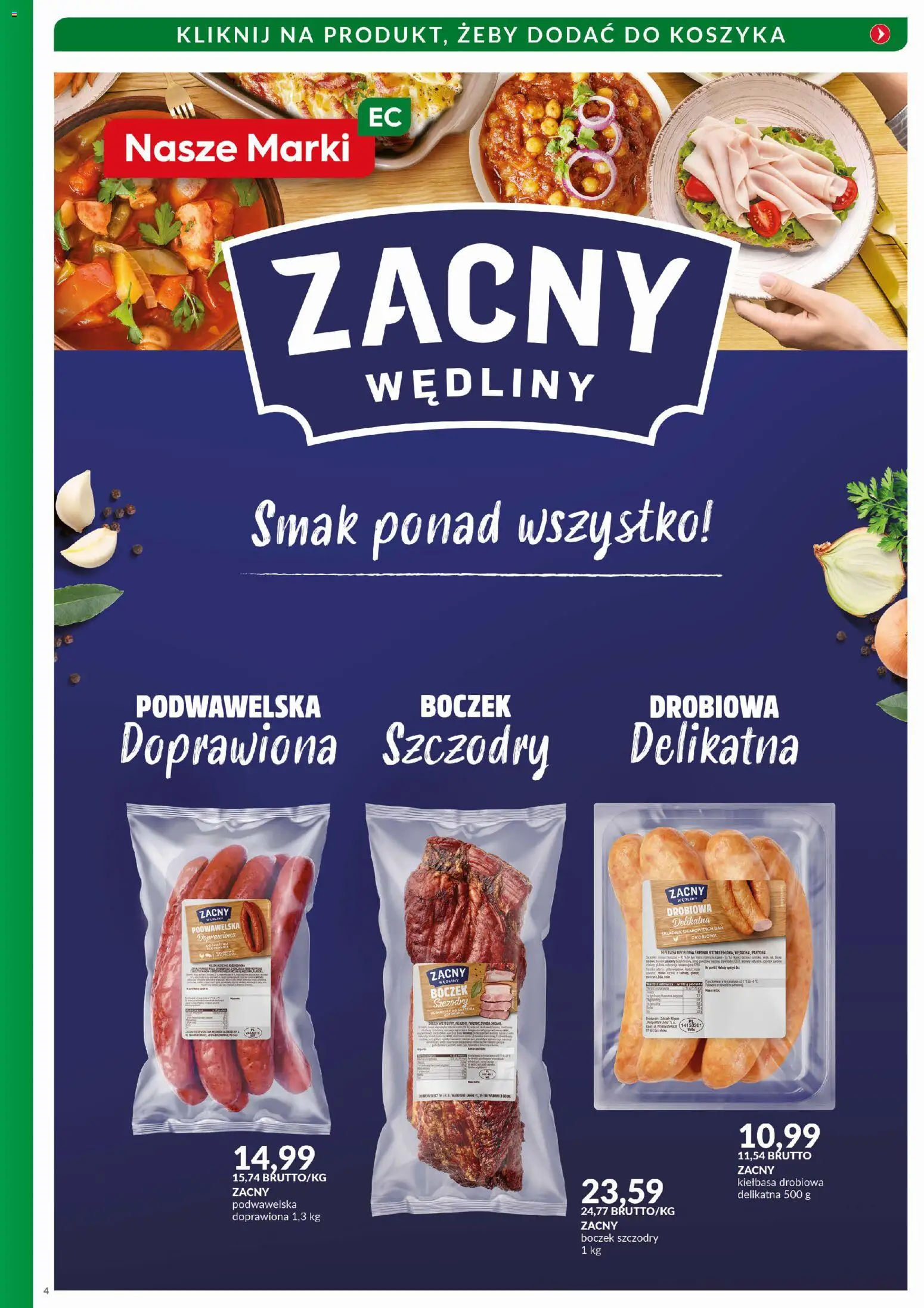 Eurocash Gazetka - Katalog Wędlin od 01.11.2025 | Strona: 4