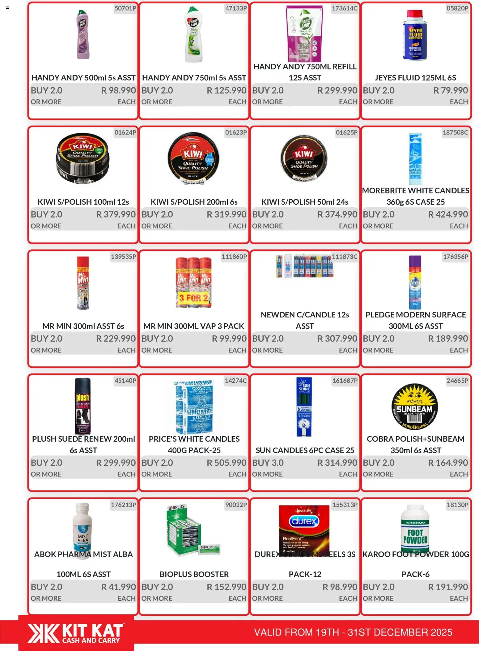 New KIT KAT Cash & Carry catalogue – valid from 19.12.2025 | Page: 15 | Products: Case, Powder, Blush, Kiwi