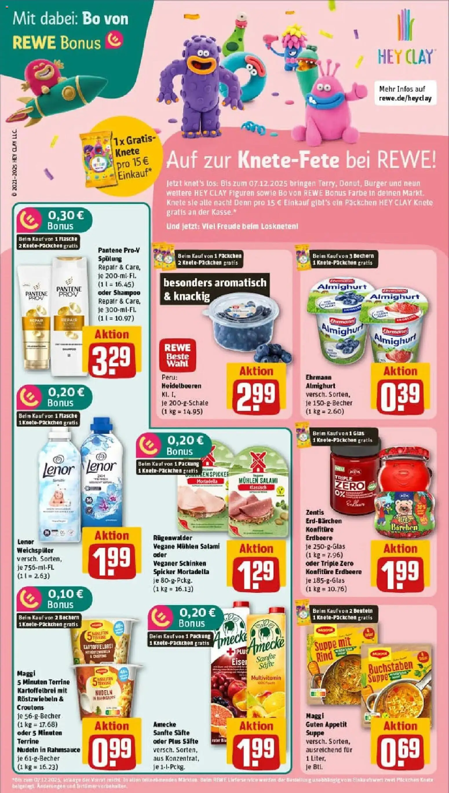 Rewe prospekt Langen (Hessen)	 – gültig ab 10.11.2025 | Seite: 15 | Produkte: Maggi, Burger, Shampoo, Schinken