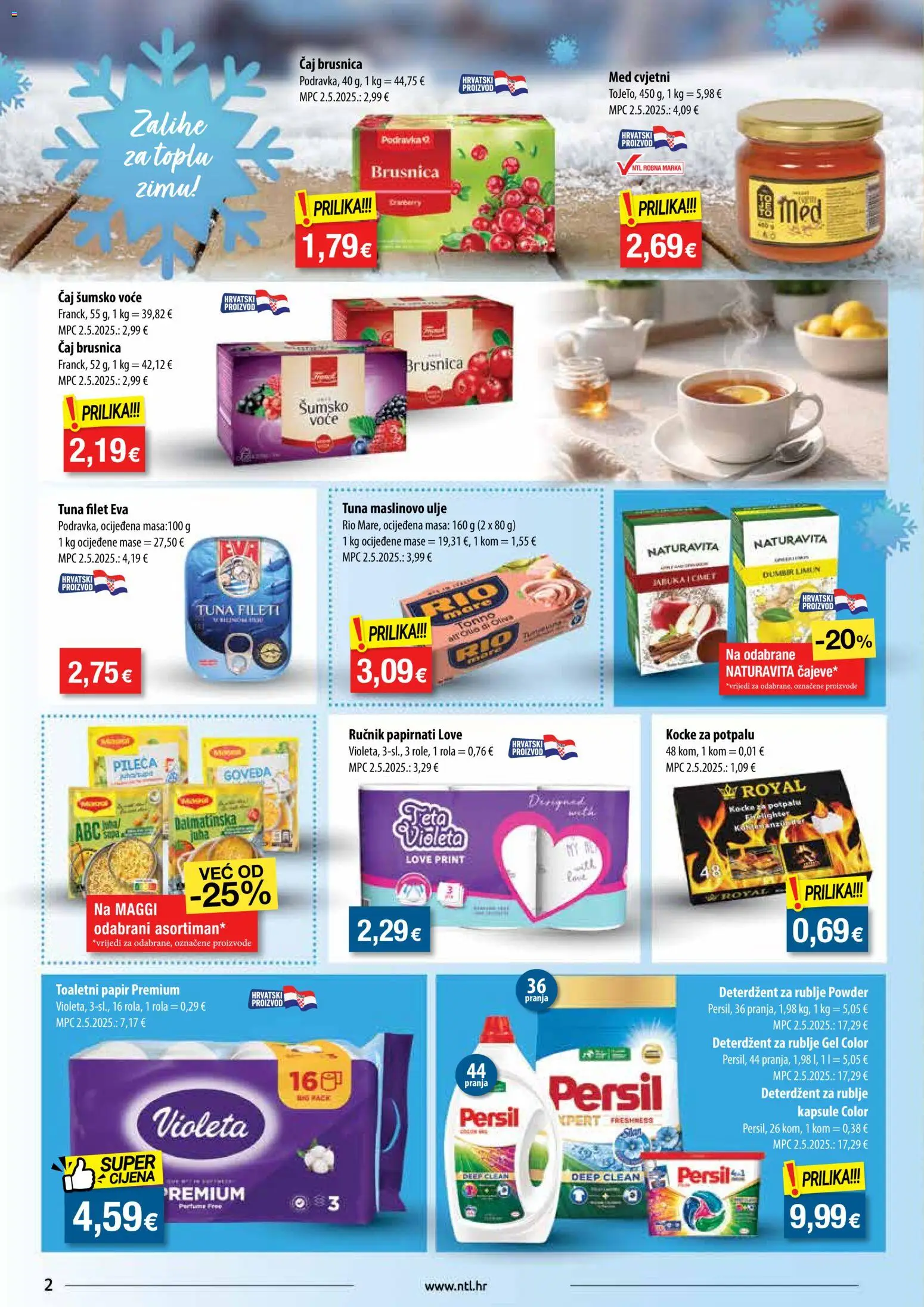 NTL katalog | vrijedi od 28.01.2026 | Stranica: 2 | Proizvodi: Med, Podravka, Limun, Violeta