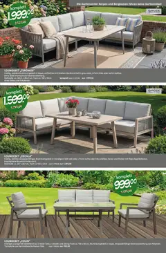 Blumen Risse Prospekt gartencenter ab 12.03.2026 gültig | Seite: 15 | Produkte: Kissen, Decke, Tisch, Gartenmöbel