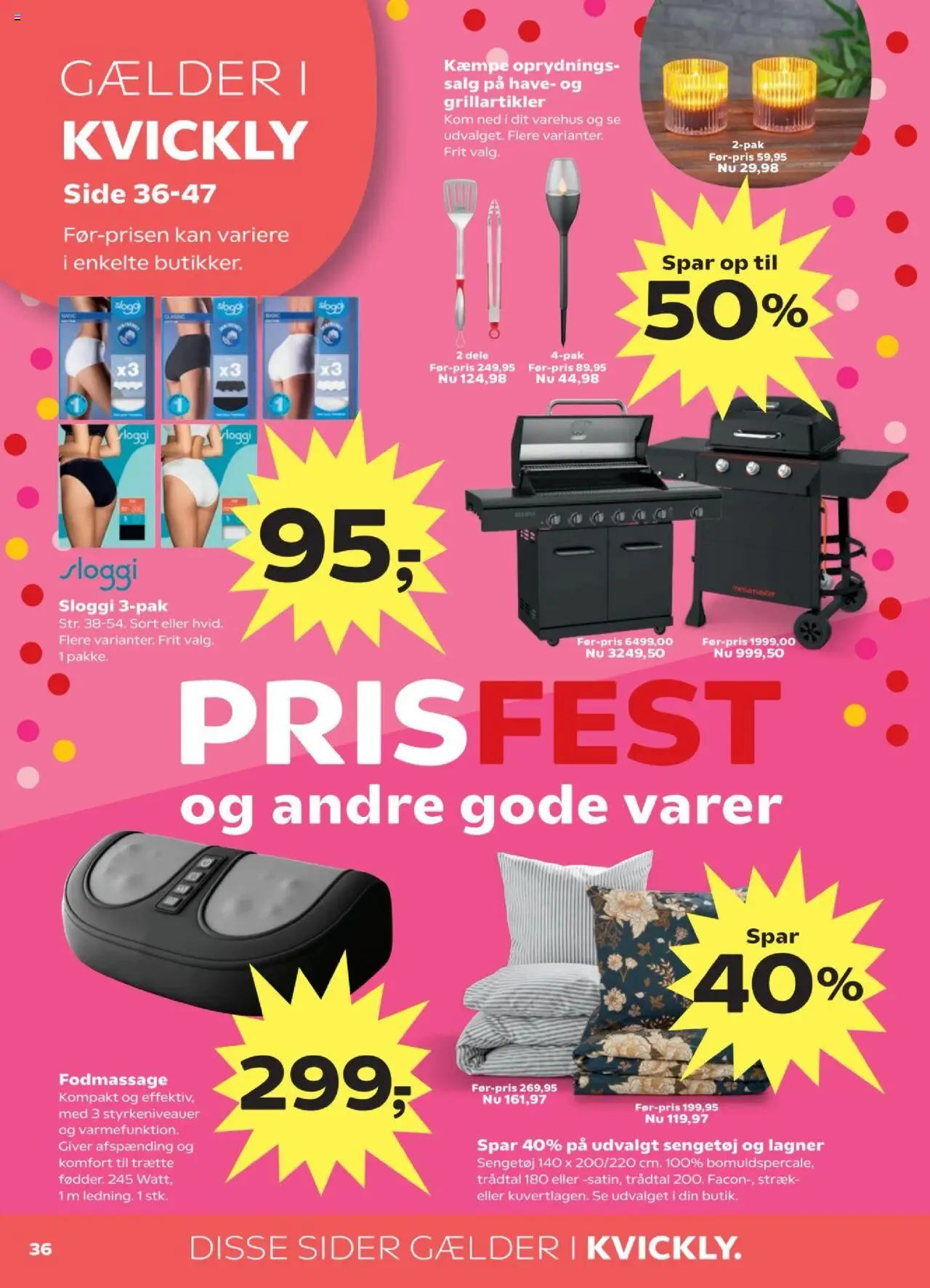 Kvickly Tilbudsavis gyldig fra 08.08.2025 | Side: 38 | Produkter: Lagner