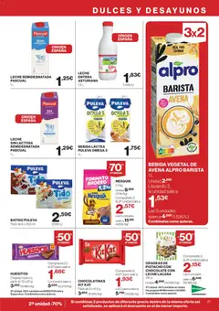 Vista previa El Corte Inglés ofertas válido desde el 07.01.2026 | Página: 21 | Productos: Δοχείο φοντί, Chocolatinas, Café, Chocolate