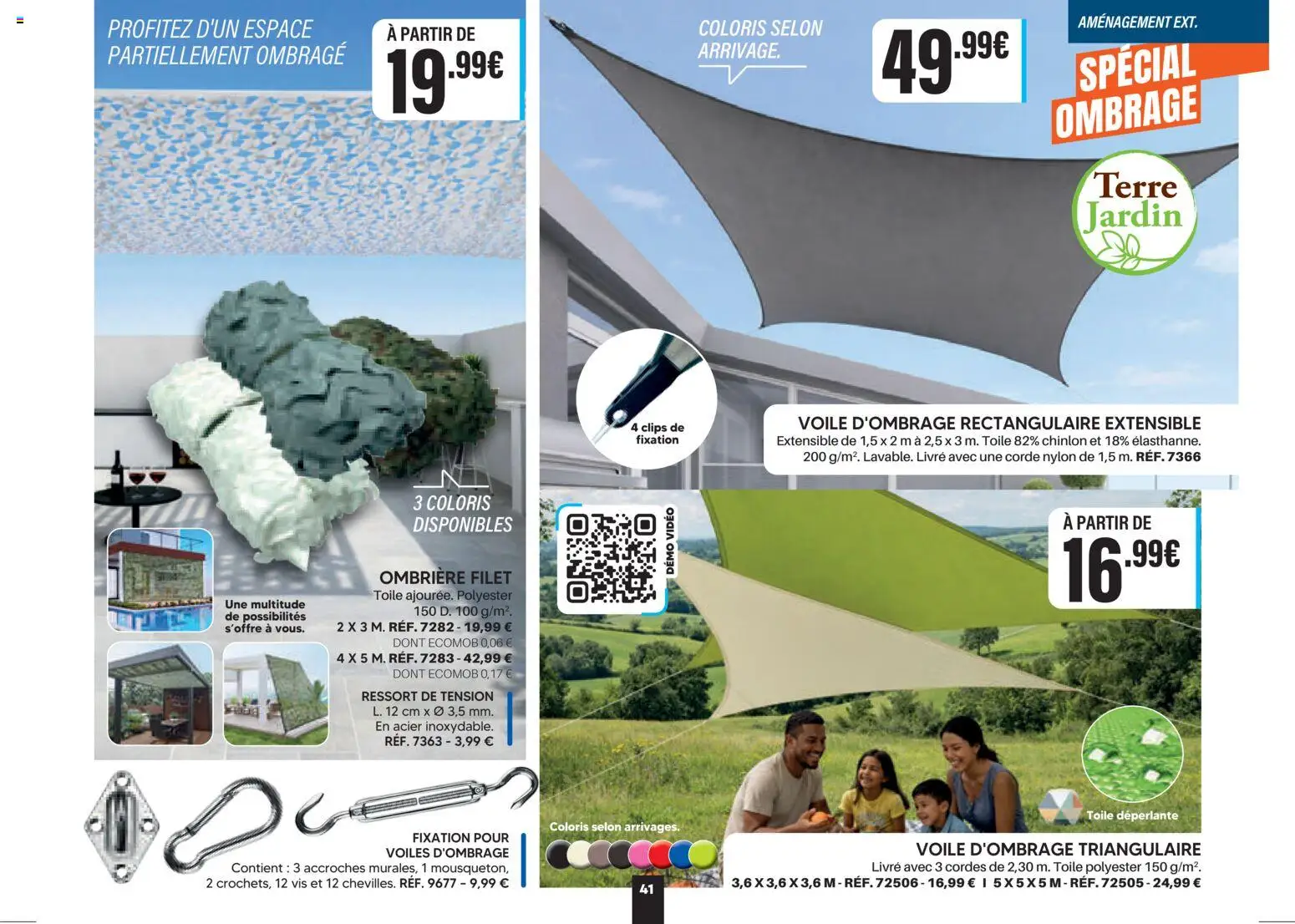 {H1} | Page: 41 | Produits: Vidéo, Voile d'ombrage, Cordes, Livre