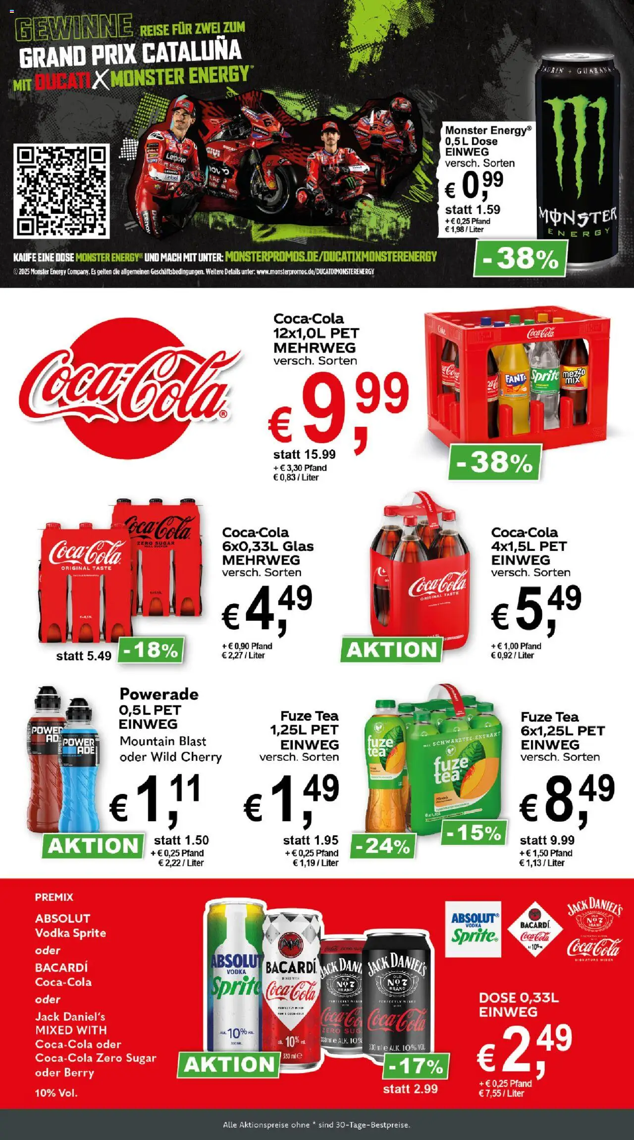 Getränkeland Prospekt 	 - gültig ab dem 04.08.2025 | Seite: 6 | Produkte: Lenovo, Mixer, Jack Daniel's, Powerade