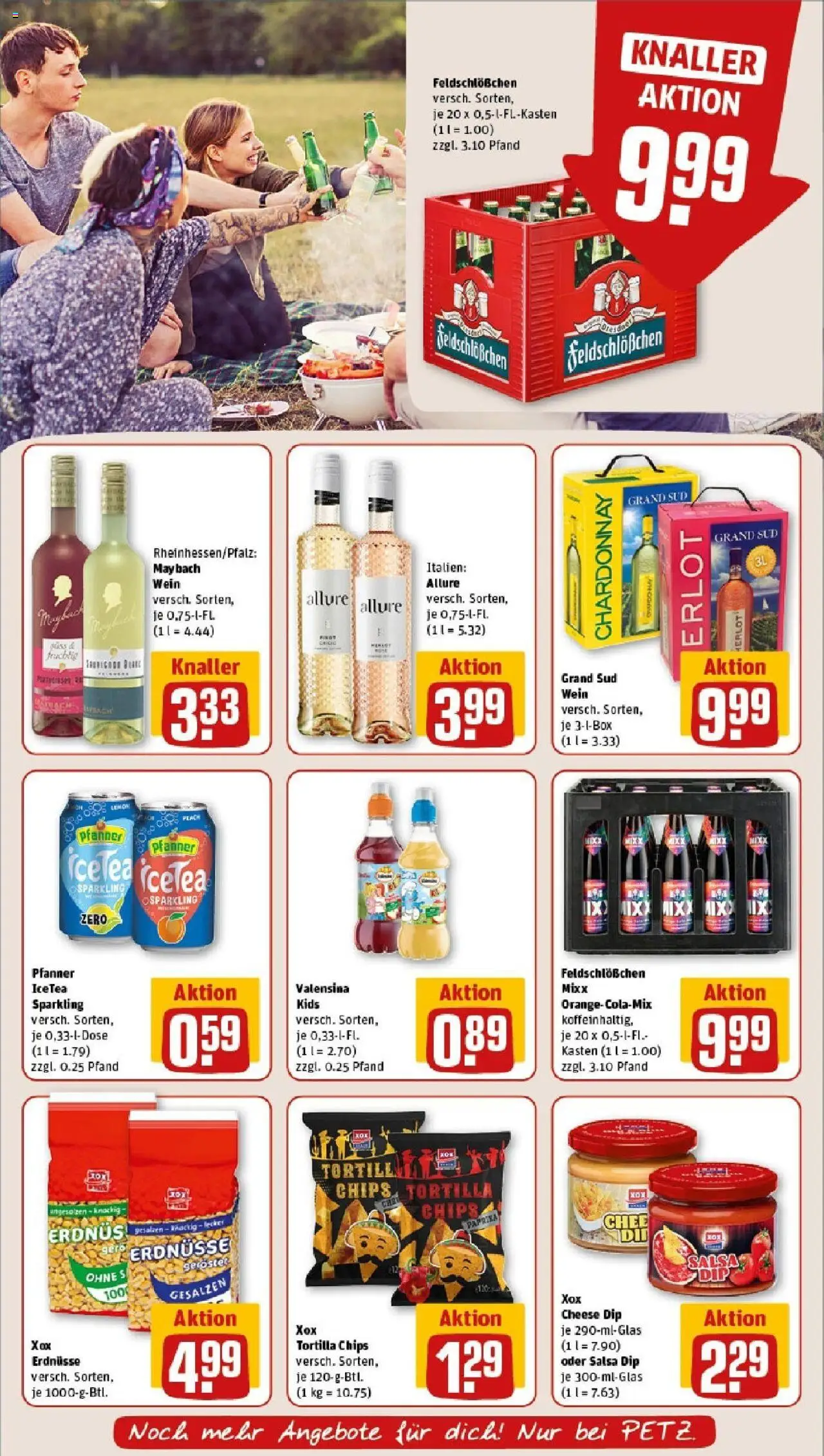 Rewe prospekt Pulsnitz	 - gültig ab dem 15.06.2025 | Seite: 11 | Produkte: Erdnüsse, Merlot, Grand sud, Wein