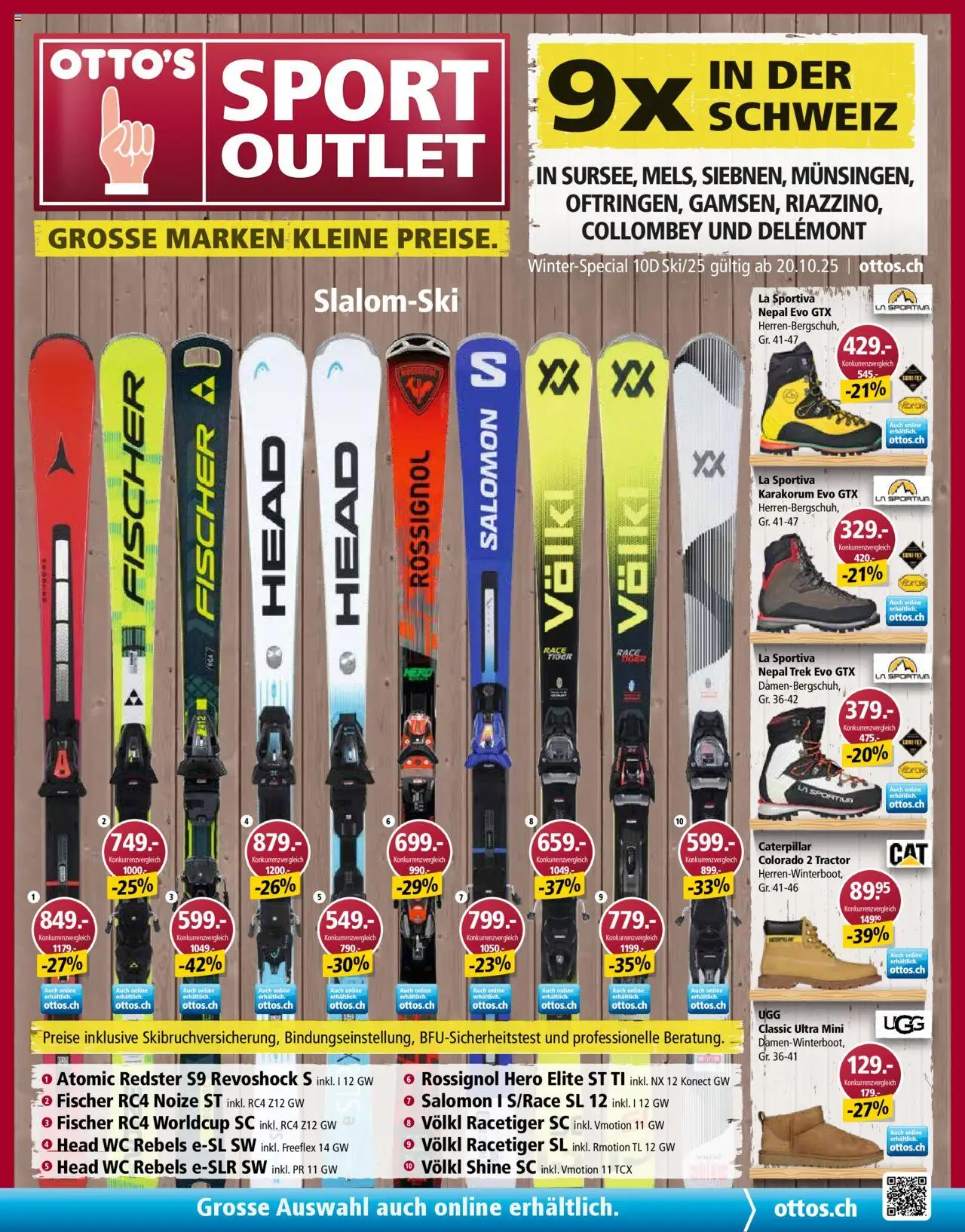 Otto's Aktionen Winter Spezial – gültig ab 20.10.2025 | Seite: 1