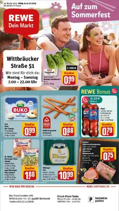 Rewe prospekt Dortmund	 gültig ab dem 14.07.2025