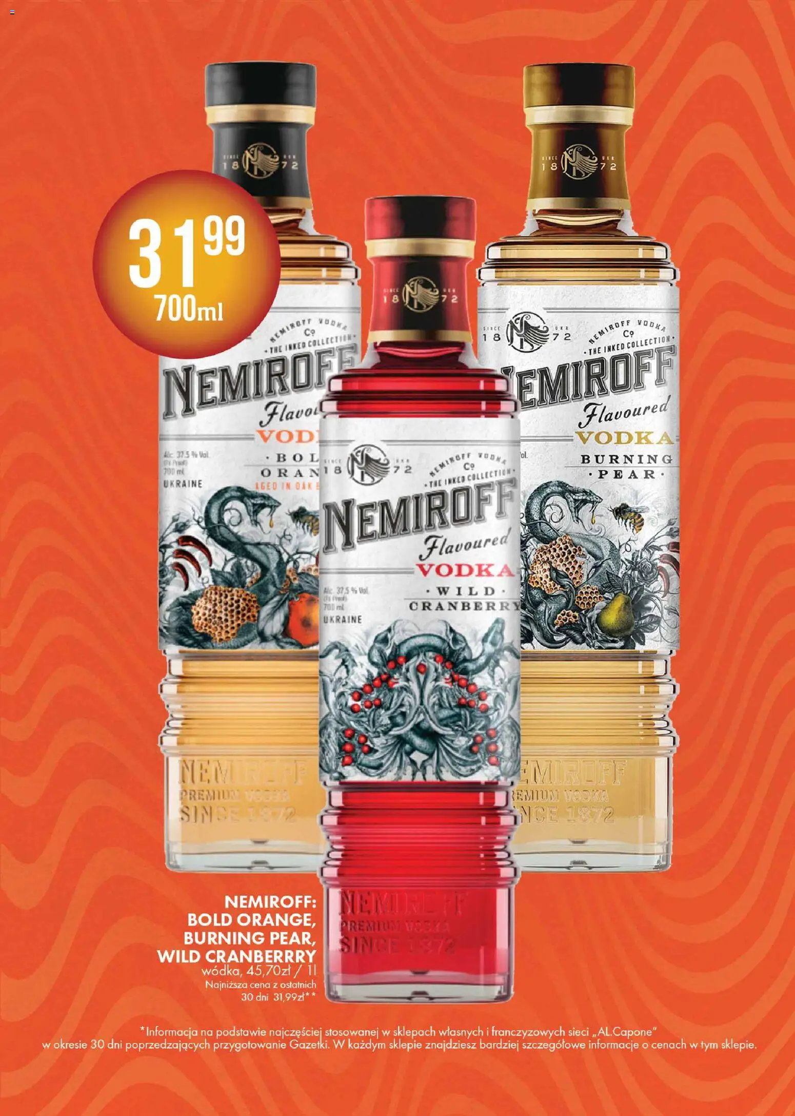 Al.Capone Gazetka od 07.01.2026 | Strona: 22 | Produkty: Vodka