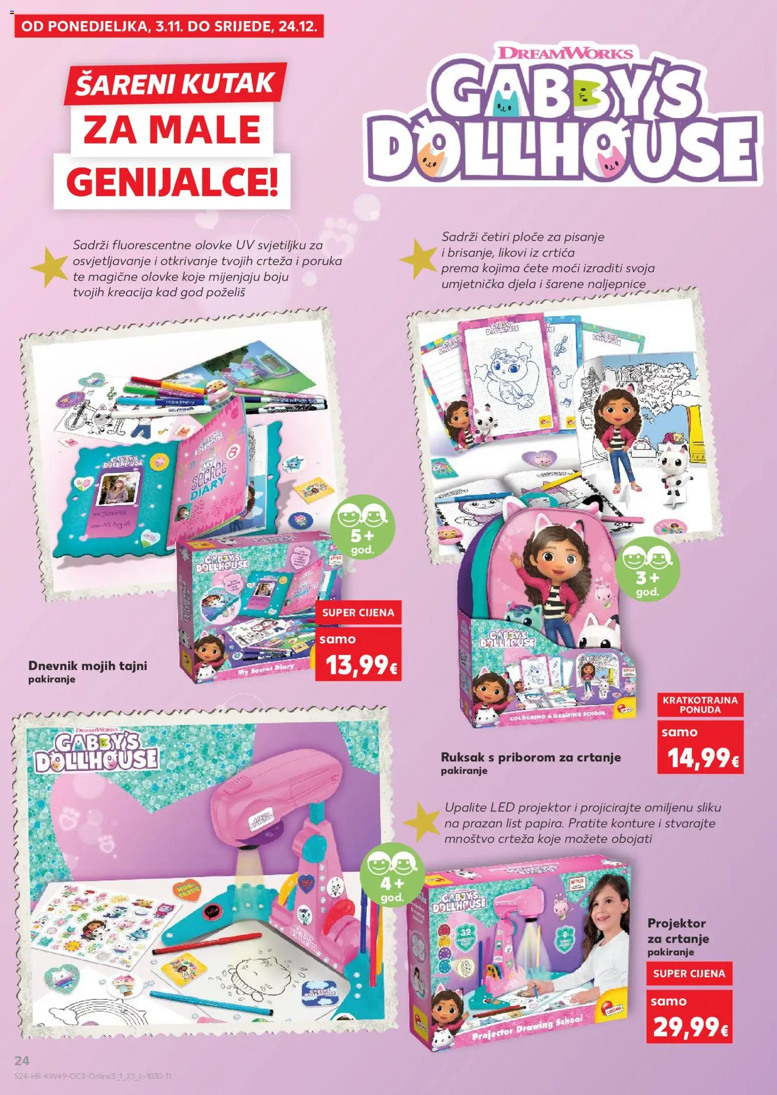 Kaufland katalog | vrijedi od 01.12.2025 | Stranica: 24 | Proizvodi: Ruksak