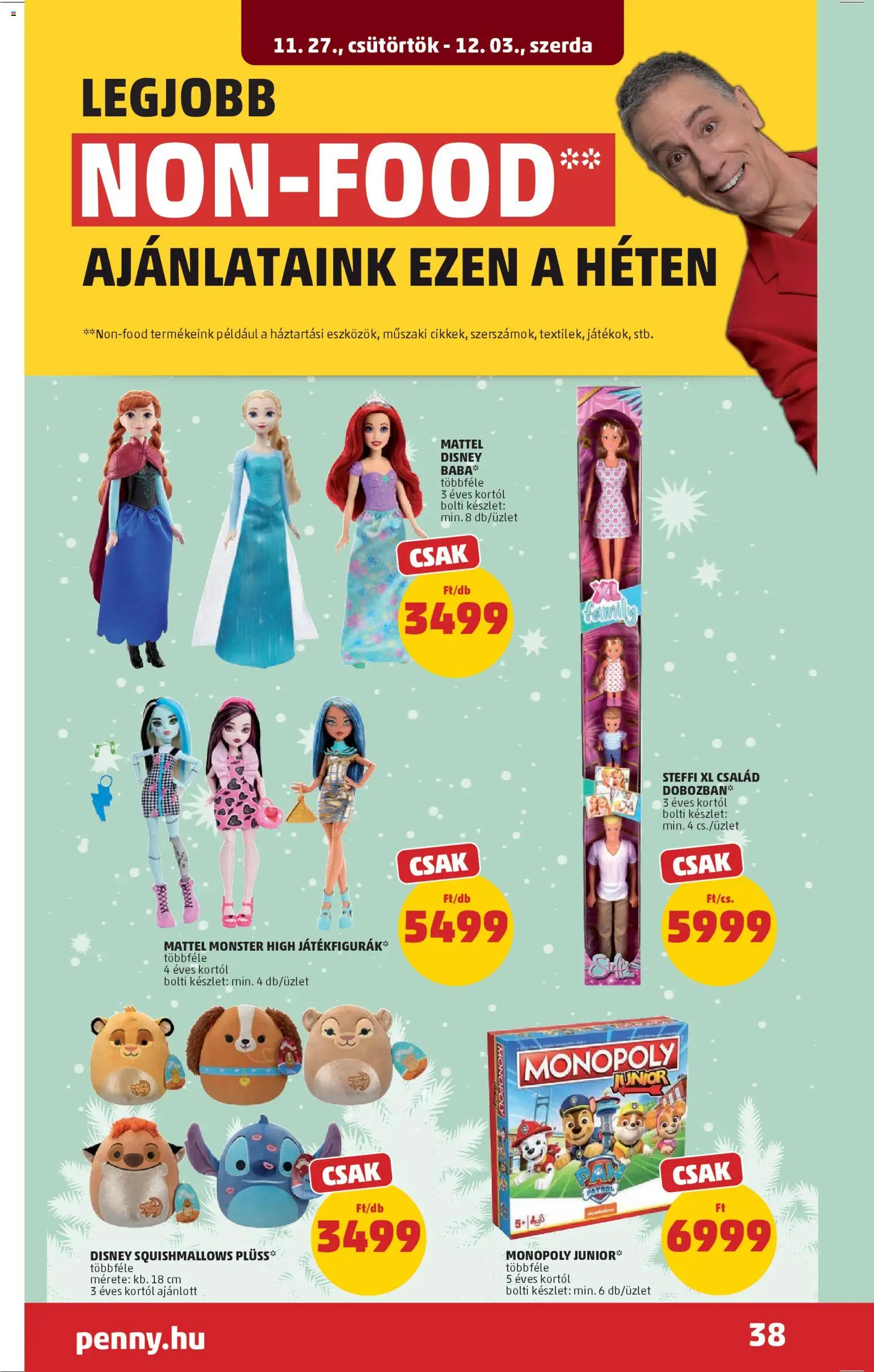 PENNY akciós ujság - amely érvényes a következő dátumtól: 27.11.2025 | Oldal: 42
