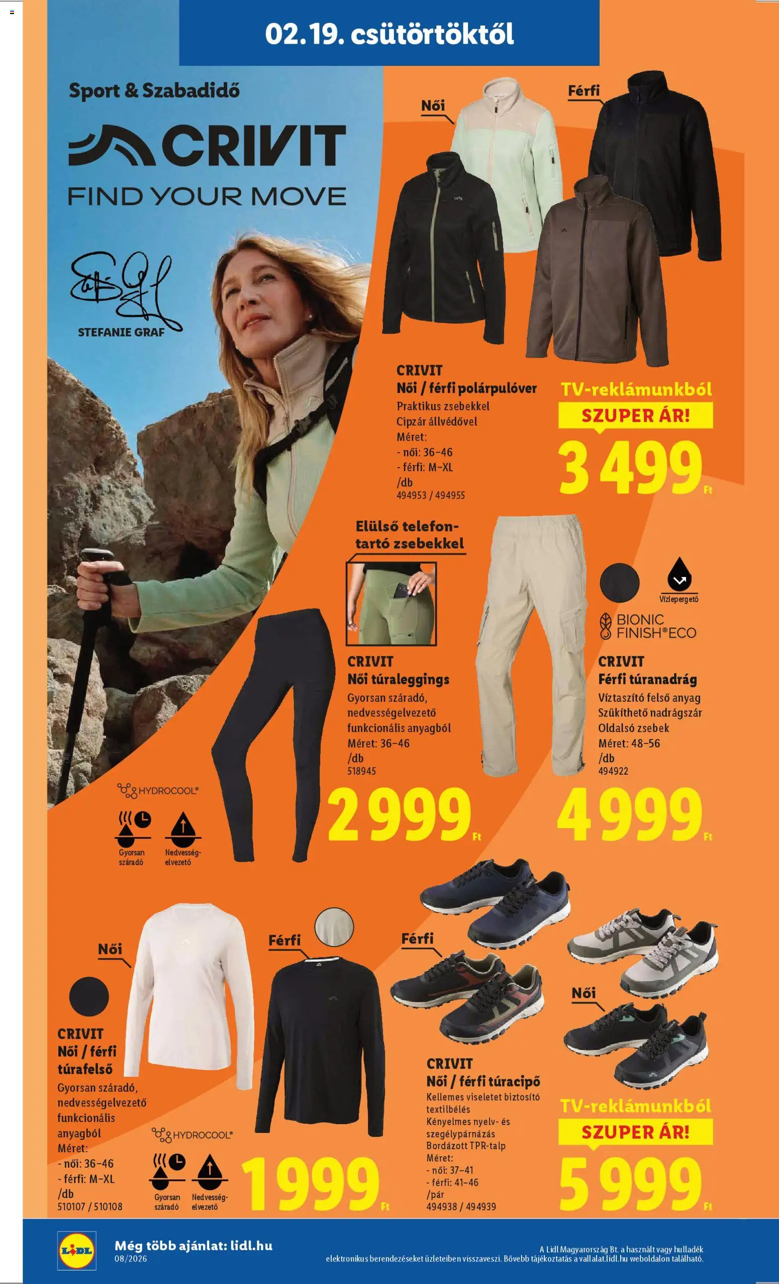 Lidl akciós ujság - amely érvényes a következő dátumtól: 19.02.2026 | Oldal: 30