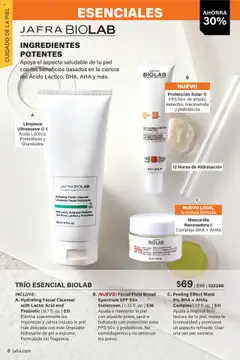 JAFRA folleto │ válido desde el 01.08.2025 | Página: 8 | Productos: Peeling, Protector solar, Κρεμάστρα