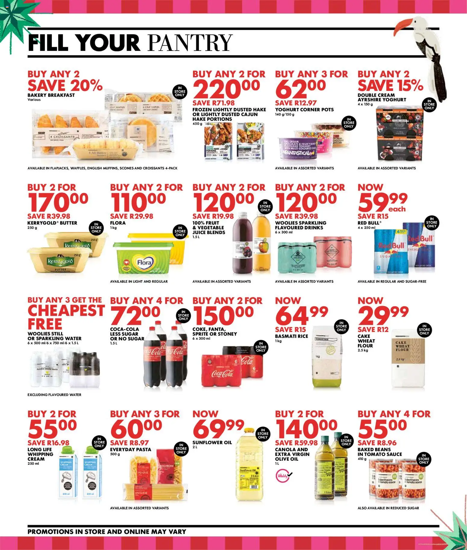 New Woolworths catalogue – valid from 08.12.2025 | Page: 4 | Products: Butter, Light, Juice, Fruit
