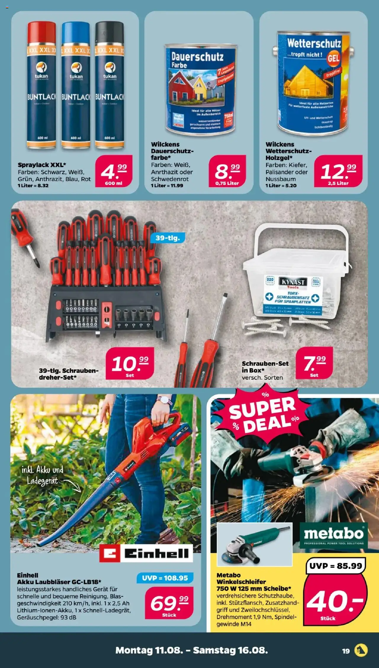 Netto Prospekt 	 - gültig ab dem 11.08.2025 | Seite: 21 | Produkte: Ladegerät