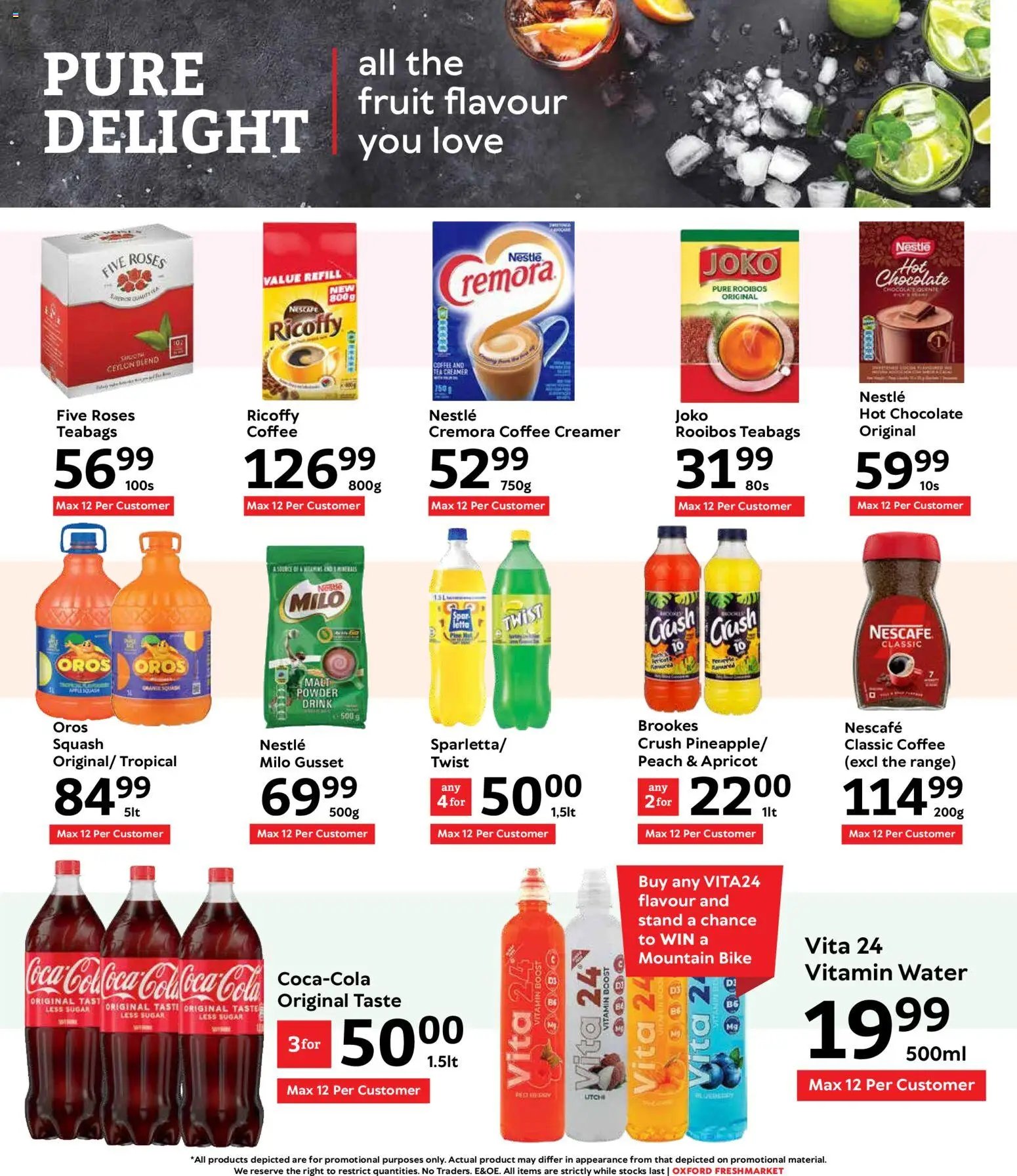 New Oxford Freshmarket catalogue – valid from 21.01.2026 | Page: 14 | Products: Squash, Chocolate, Sugar, Peach