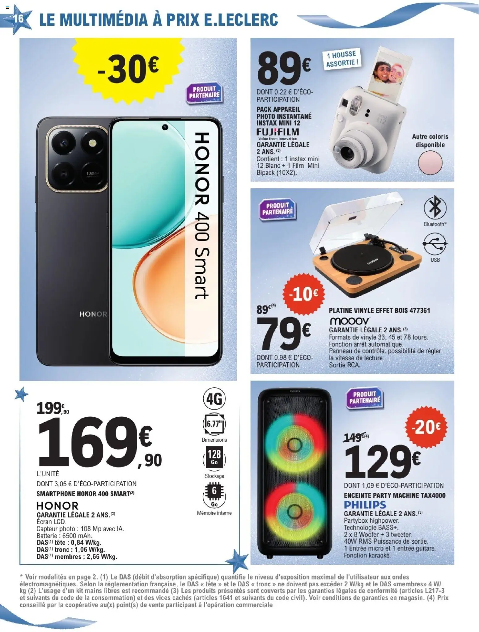 {H1} | Page: 16 | Produits: Appareil photo, Enceinte, Batterie, Caméra