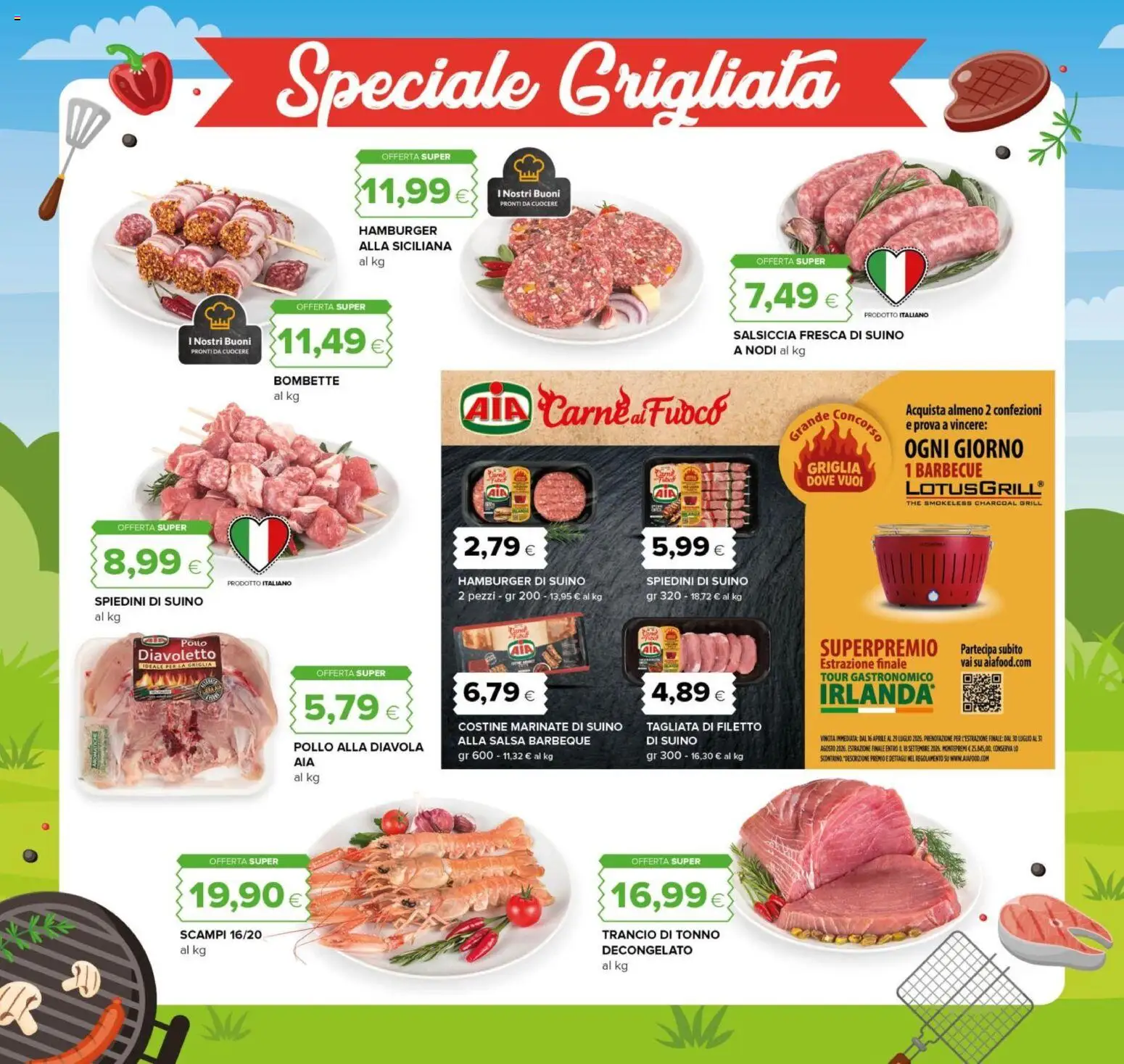 Volantino Oasi del 23.04.2026 | Pagina: 22 | Prodotti: Pollo, Salsa, Suino, Tonno