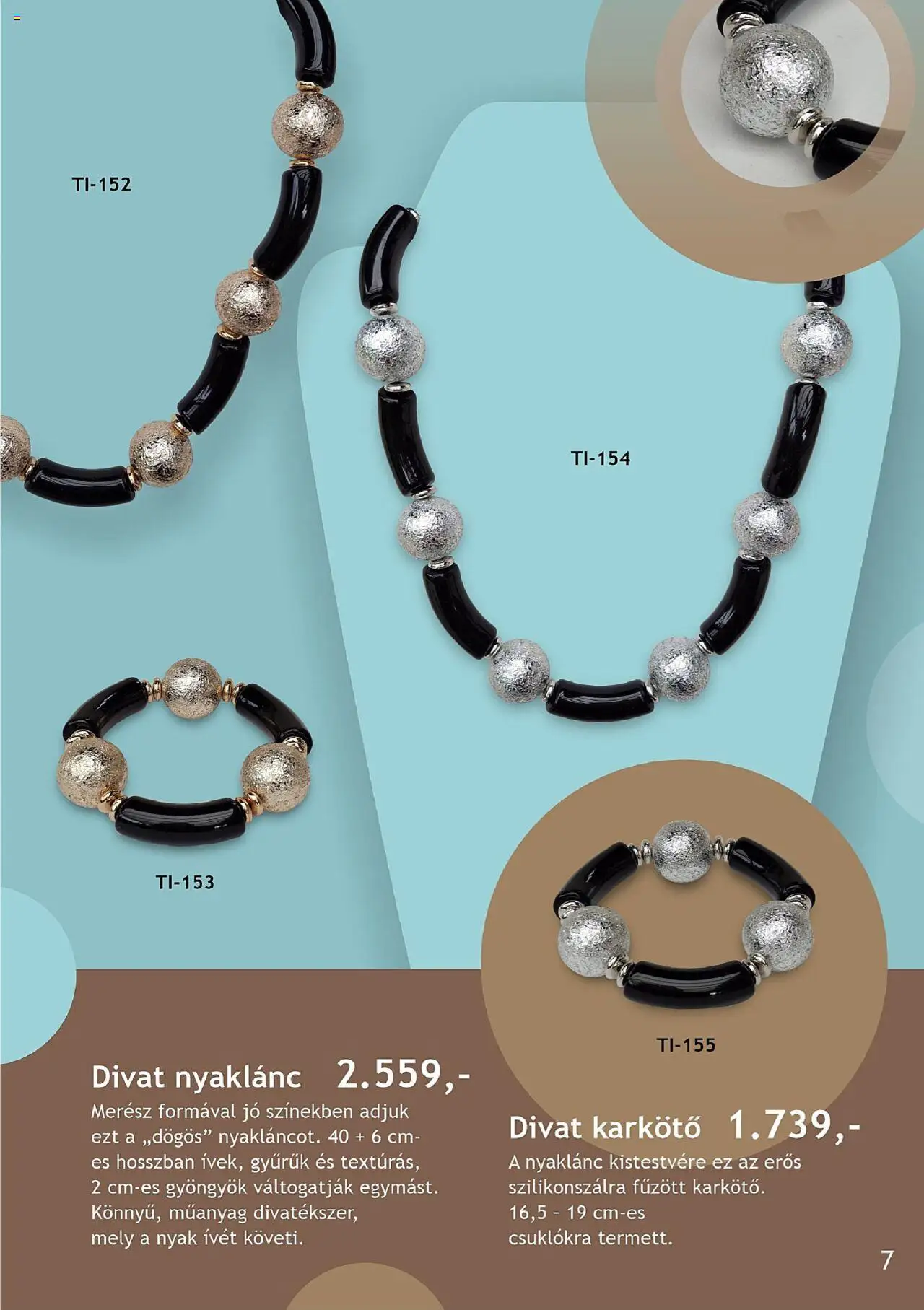 Betly akciós ujság - amely érvényes a következő dátumtól: 03.10.2025 | Oldal: 7 | Termékek: Karkötő
