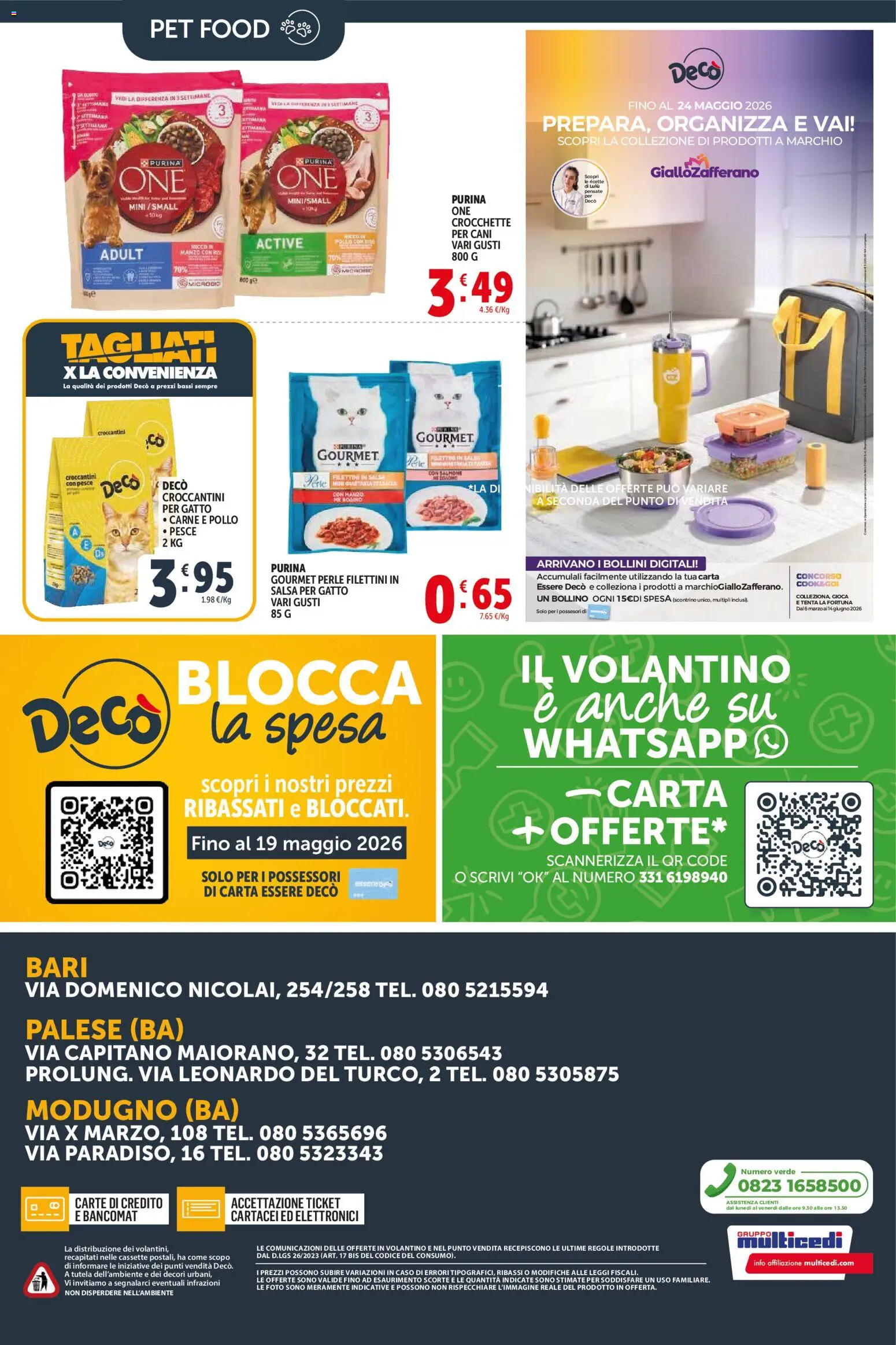 Volantino Decò del 21.04.2026 | Pagina: 12 | Prodotti: Pollo, Pesce, Manzo, Salsa