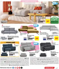 Conforama - Prévisualisation de Conforama catalogue valide à partir de 30.09.2025 | Page: 7 | Produits: Mousse, Suspension, Canapé, Fauteuil