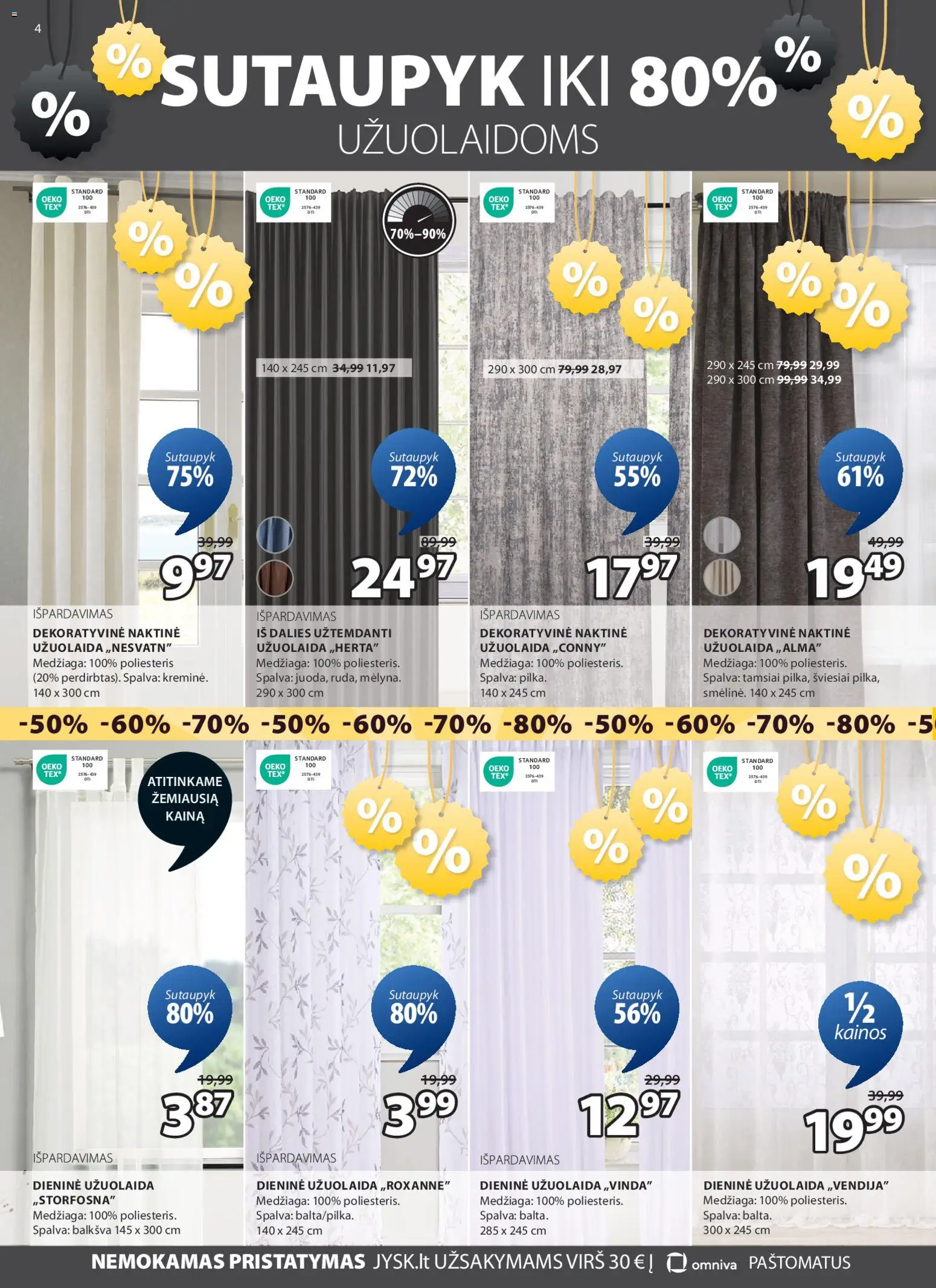 JYSK akcijos nuo 03.02.2026 | Puslapis: 5