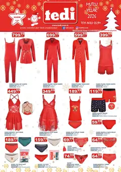 21.11.2025 tarihinden itibaren geçerli olan Tedi  kataloğu önizlemesi | Sayfa: 2