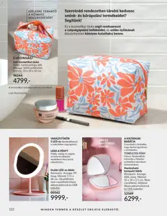 Katalógus AVON 2026 áprilisi - amely érvényes a következő dátumtól: 01.04.2026 | Oldal: 144 | Termékek: Táska, USB, Kozmetikai táska, Tükör