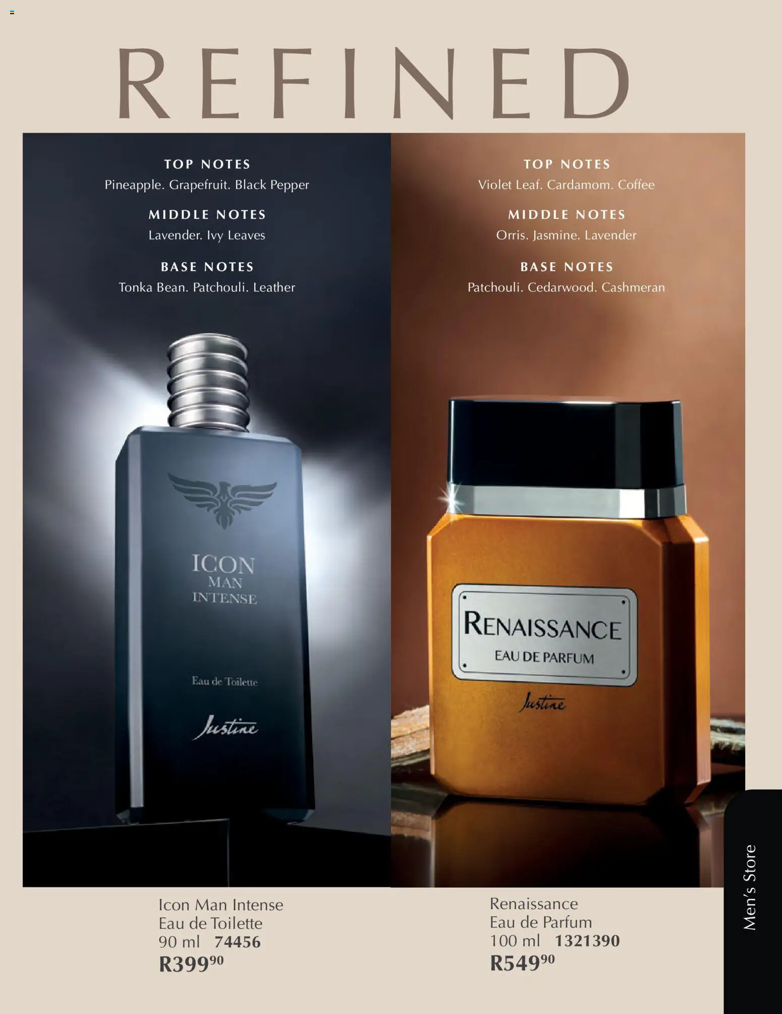 New Justine catalogue – valid from 01.02.2026 | Page: 72 | Products: Coffee, Eau de toilette, Pepper