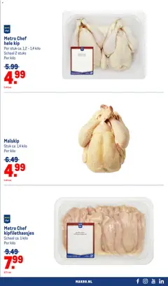 Makro - Folder - Voorbeeld van een folder van Makro, geldig van 05.11.2025 | Pagina: 19 | Producten: Schaal, Kip