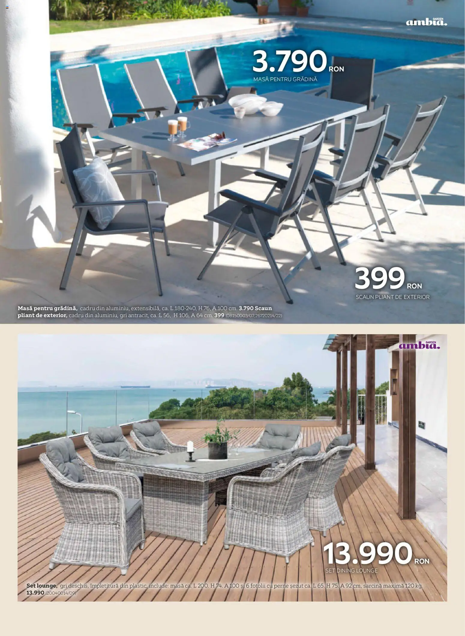 Noul catalog XXXLutz – valabil de la 09.03.2026 | Pagină: 18 | Produse: Masă, Scaun