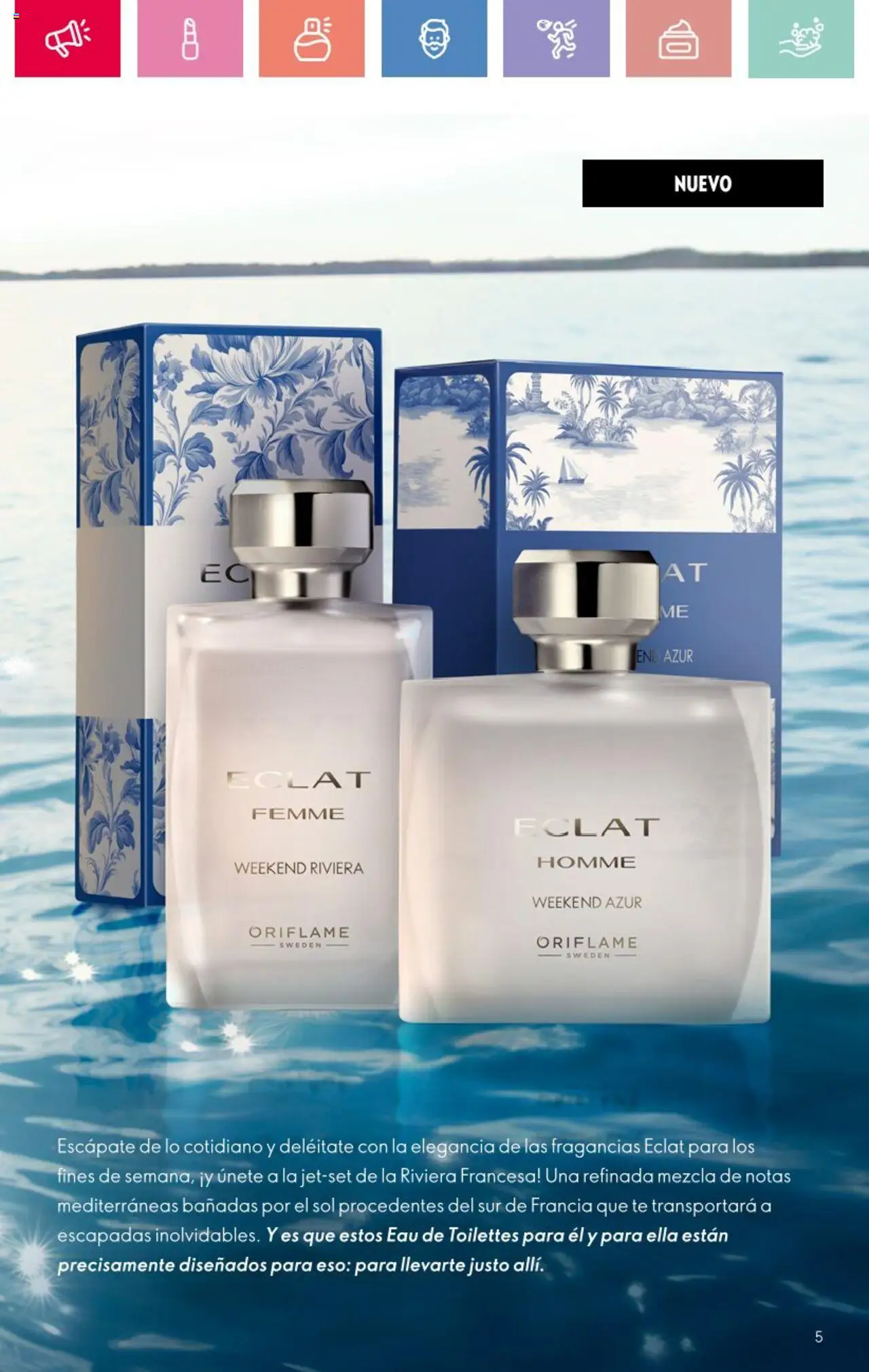 Oriflame - Catálogo Campaña 9 │ válido desde el 22.06.2025 | Página: 5 | Productos: Perfume, Eau de toilette, Té