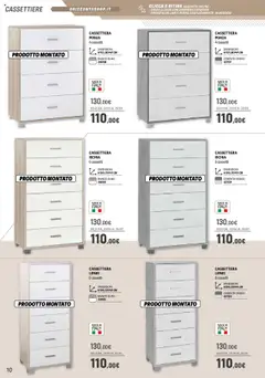 Volantino Orizzonte del 09.05.2025 | Pagina: 10 | Prodotti: Cassettiera