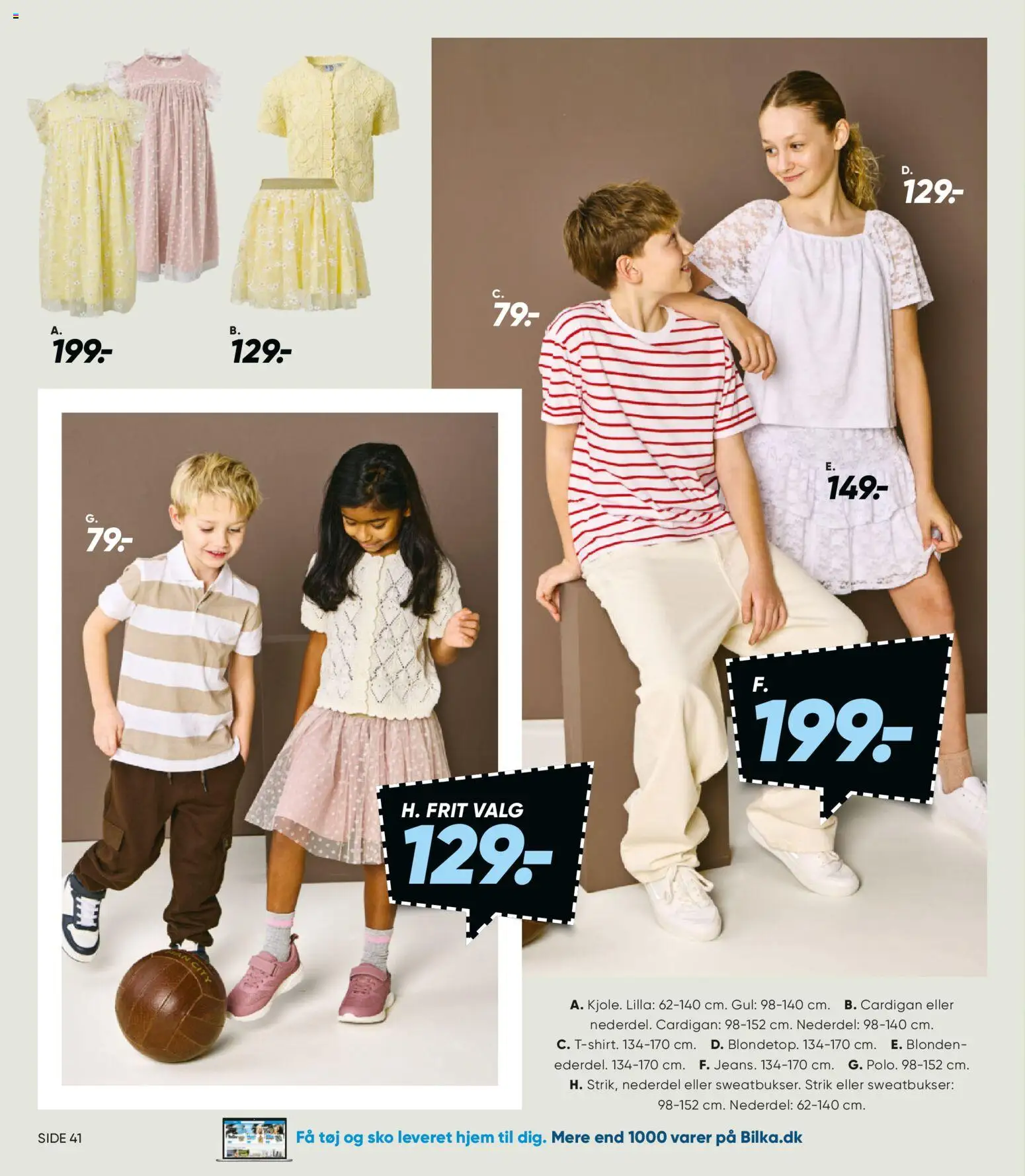 Bilka tilbudsavis – gyldig fra 27.02.2026 | Side: 14 | Produkter: Nederdel, Cardigan, Sweatbukser, Tøj