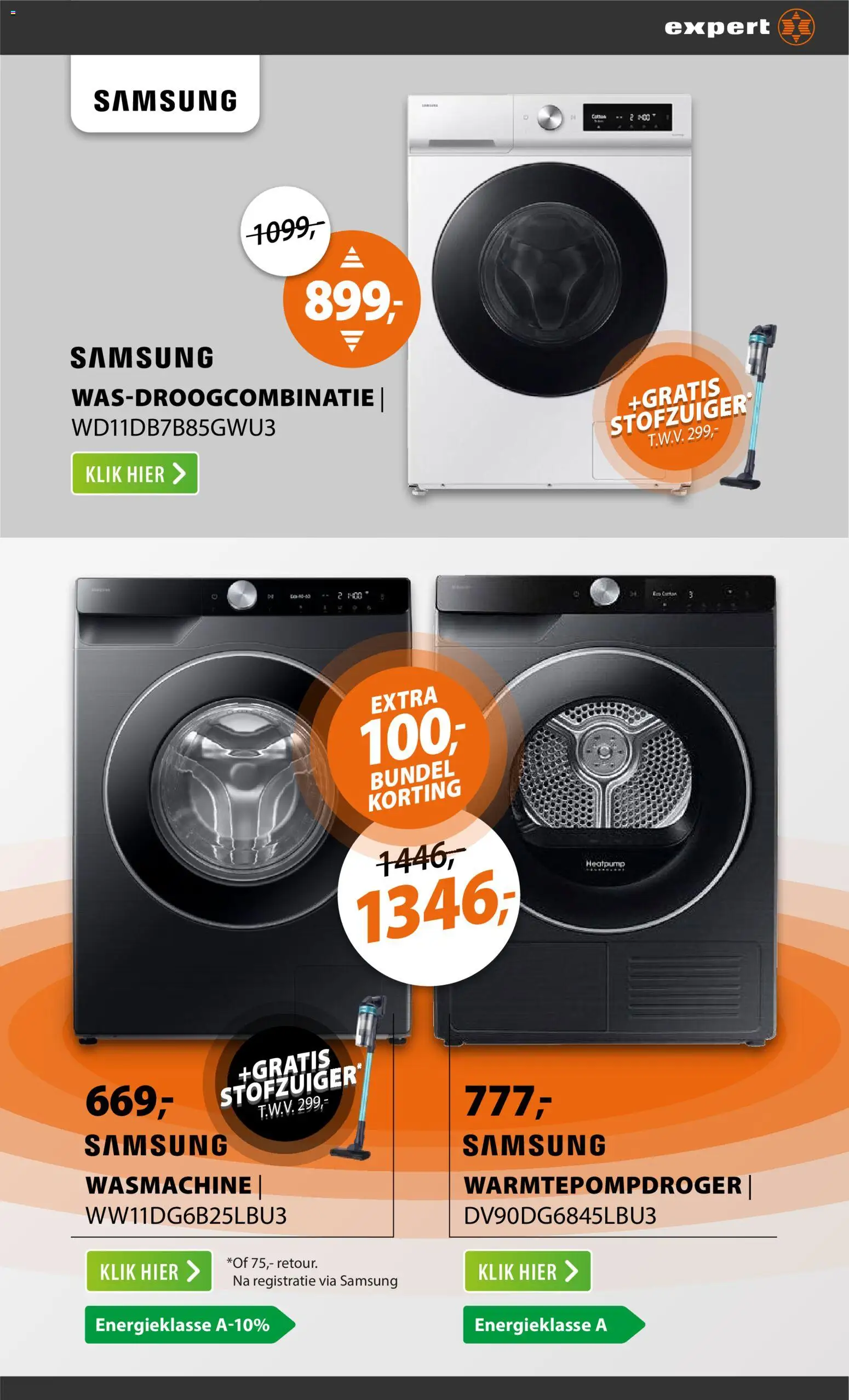 {H1} | Pagina: 19 | Producten: Wasmachine, Stofzuiger